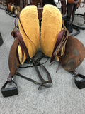 C2733 Used Imus 17" Plantation Style Gaited Saddle