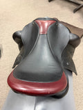 C2807 Ideal 17.5" Medium-Wide tree  Monoflap Dressage Saddle
