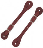 Circle Y Spur Strap Latigo Plain