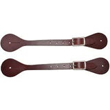 Circle Y Spur Strap Latigo Plain