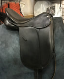 C2726 Collegiate Convertable Dressage 17" Adjustable Tree Saddle