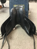 C2774 Used Duet Tango Dressage/Trail 17 1/2" 36 CM Wide Saddle