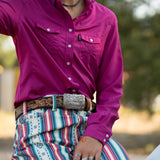 Hooey Ladies Senorita Cactus Blossom Filigree Belt
