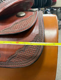 C2763 Used Billy Cook Pro Reiner 16" Saddle