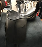 C2726 Collegiate Convertable Dressage 17" Adjustable Tree Saddle
