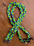 WhinneyWear 8ft Havana Braided Reins