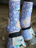 WhinneyWear Naja Turquoise Protective Sport Boots