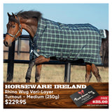 Horseware Ireland Rhino Wug Turnout- Medium Lite (100g)