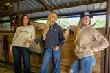 Hooey "The Prime 1/4 Zip" Ladies Tan Pullover