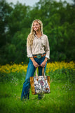 Hooey Ladies "Sol" Ladies Long Sleeve Pearl Snap Shirt