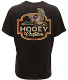 Hooey Mens Flock Shot Crew Neck Short Sleeve T-Shirt