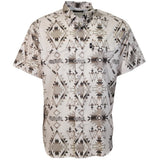 Hooey "Sol" Men's Short Sleeve Pearl Snap Shirt Tan/Aztec