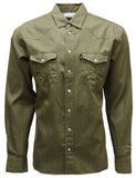 Hooey Mens Del Denim Long Sleeve Shirt