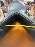 C2828 Used 17" Schleese Wave Dressage Saddle