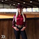 Ranch Dress'n FIESTA SATIN PERFORMANCE RODEO SHIRT