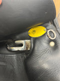 C2700 Used 17.5" Revere Saddlery Domina Dressage Saddle