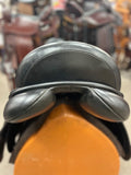 C2700 Used 17.5" Revere Saddlery Domina Dressage Saddle