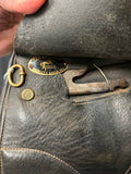 C2693 Used 17.5" Collegiate Black Dressage Saddle