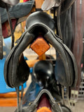 C2694 Used 17.5 Collegiate Dressage Saddle
