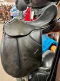 C2694 Used 17.5 Collegiate Dressage Saddle