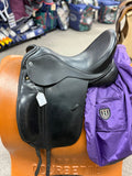 C2830 Used 18" Trilogy Amadeo Elite Dressage Saddle