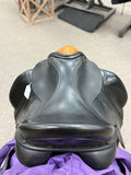 C2830 Used 18" Trilogy Amadeo Elite Dressage Saddle
