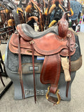 C2818 Used Circle Y High Horse Dusty Road Trail Saddle Wide 16"