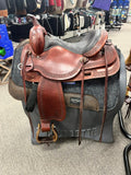 C2818 Used Circle Y High Horse Dusty Road Trail Saddle Wide 16"