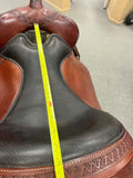 C2818 Used Circle Y High Horse Dusty Road Trail Saddle Wide 16"