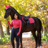 LeMieux Suede Close Contact Square Saddle Pad