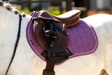 LeMieux Suede Close Contact Square Saddle Pad - Seasonal Colors