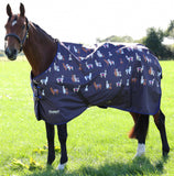 Shires Tempest Original Turnout- Lite (0g) - Alpaca Print