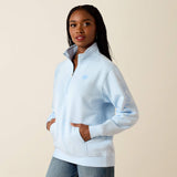 Ariat Womens Logo 1/2 Zip Sweatshirt