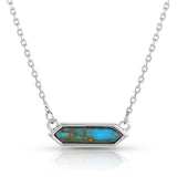 Montana Silversmiths Finishing Touch Turquoise  Necklace