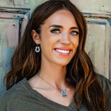 Montanta Silversmiths Inner Light Turquoise Horseshoe Necklace
