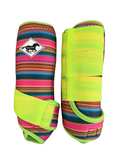 WhinneyWear Neon Vaquero Protective Sport Boots