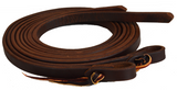 Paul Taylor 3/4" Harness Leather Split Reins (Dark Oil)