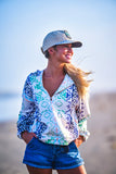 Hooey "Mazatlan" Aztec 1/2 Zipper Pullover Hoody