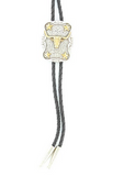 Double S Longhorn Star Bolo Tie