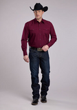 Men's Amarillo Garnet Long Sleeve Shirt