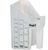 Tough1 Feed Scoop with Measurements