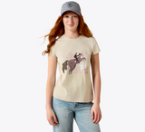 Ariat Youth Floral Leap Short Sleeve T-Shirt