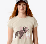 Ariat Youth Floral Leap Short Sleeve T-Shirt