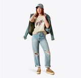 Ariat Youth Floral Leap Short Sleeve T-Shirt