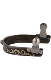 Classic Equine Scroll Bumper Spurs