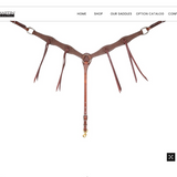 Martin Breast Collar with Rosette Strings