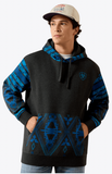 Ariat Mens Southwest Color Block Hoodie