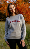 LeMieux Vida Varsity Crew Neck Sweatshirt