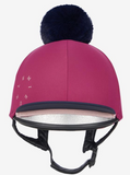 LeMieux Classique Pom Hat Silk - Seasonal Colors