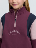 LeMieux Young Rider Viola Quarter Zip Sweatshirt